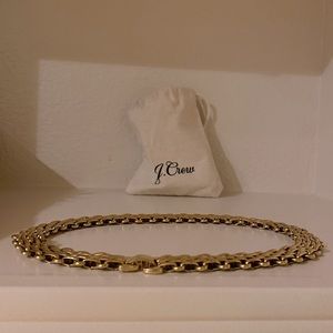 Gold J Crew Chain Necklace